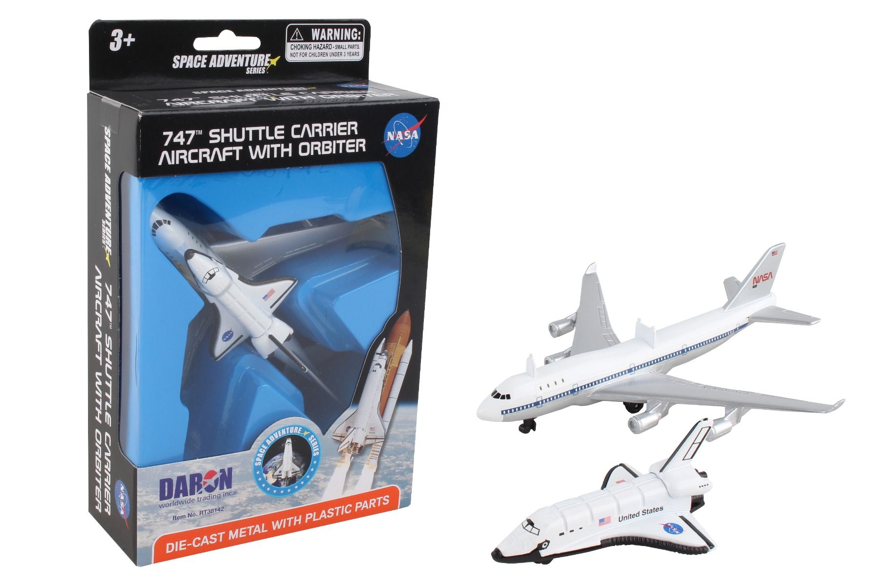Daron Shop Daron Space Adventure 747 SHUTTLE CARRIER AIRCRAFT WITH ORBITER RT3814 ...