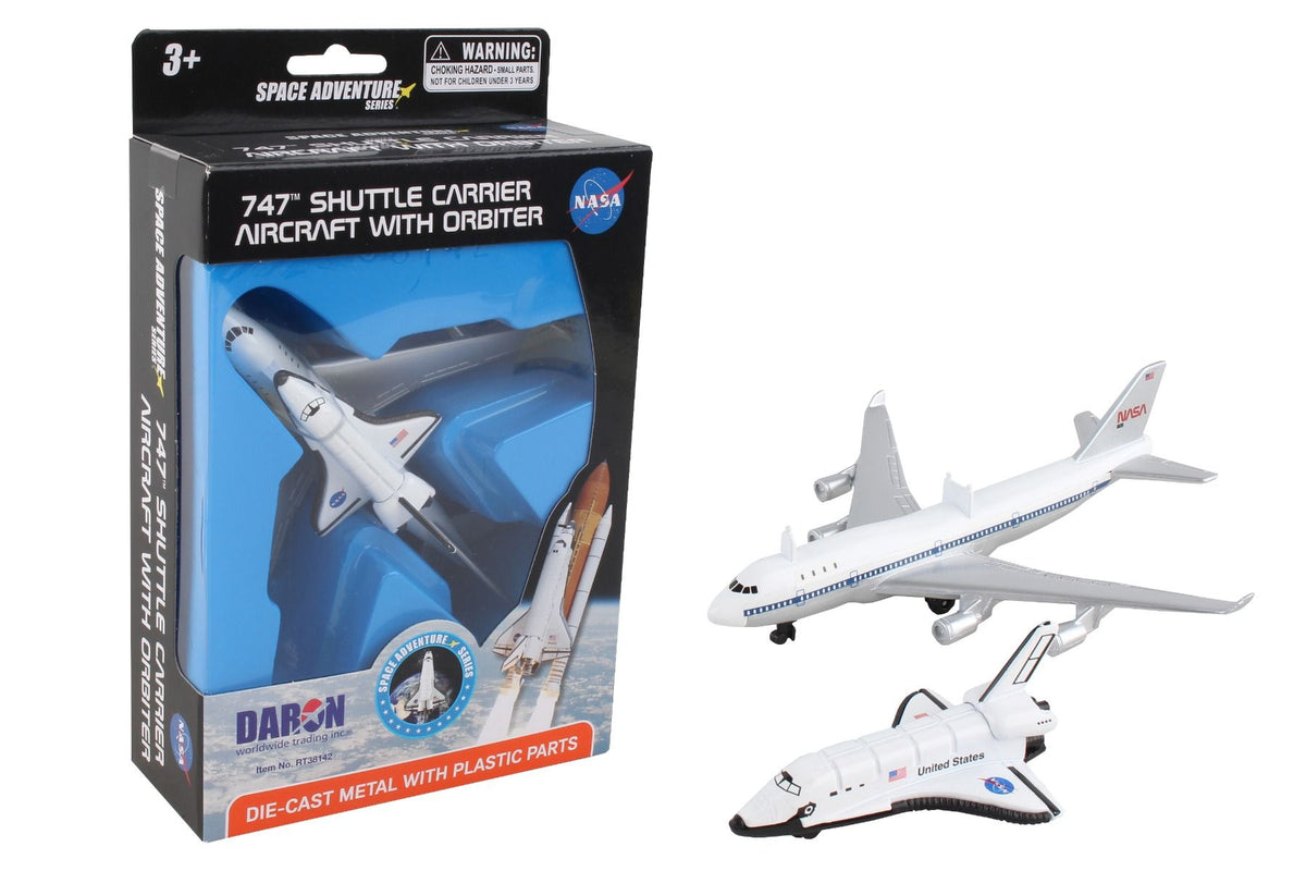 Daron Space Adventure 747 SHUTTLE CARRIER AIRCRAFT WITH ORBITER RT3814 ...
