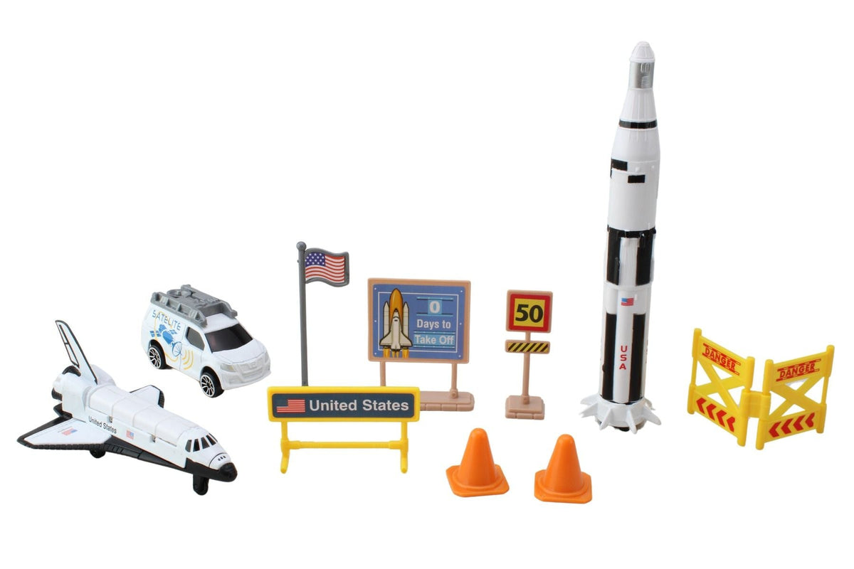 Daron Space Adventure SPACE SHUTTLE PLAYSET 10 - PIECE PT7630