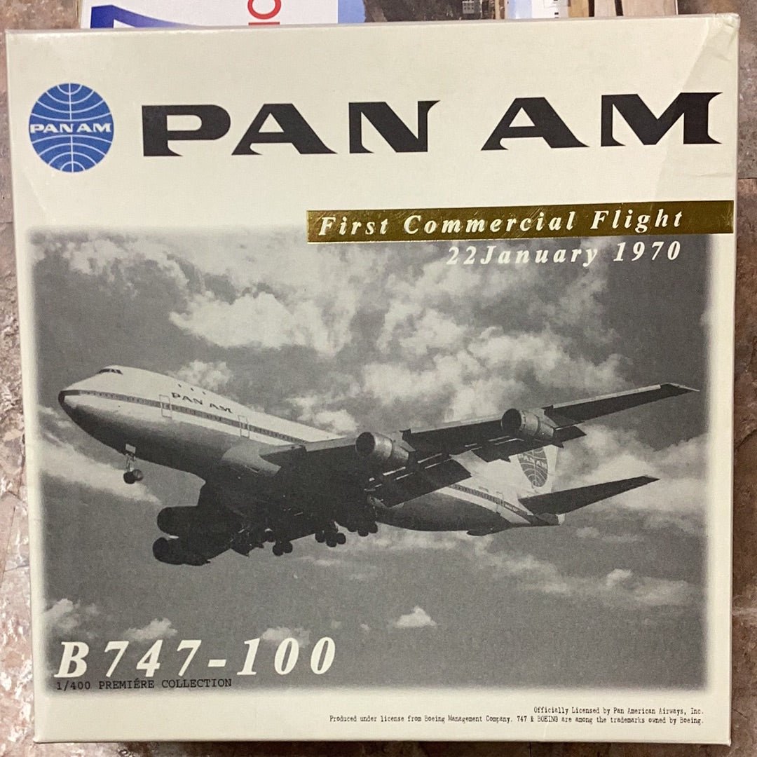 Dragon Models 55459 1:400 Pan Am Boeing 747 - 100