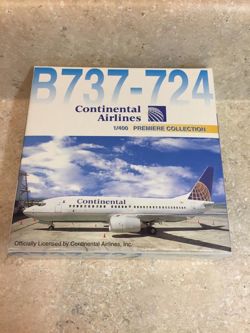 Dragon Wings 55234 1:400 Continental Airlines Boeing 737 - 724