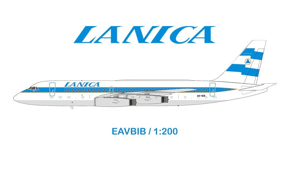 El Aviador EAVBIB 1:200 Lanica Lineas Aereas de Nicaragua Convair CV - 880