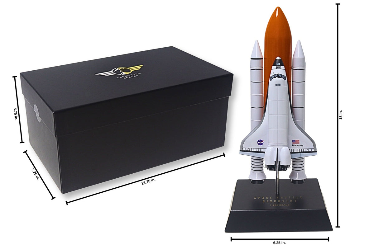 Executive Series EXE0220 1:200 NASA Space Shuttle Discovery Full Stack Configuration