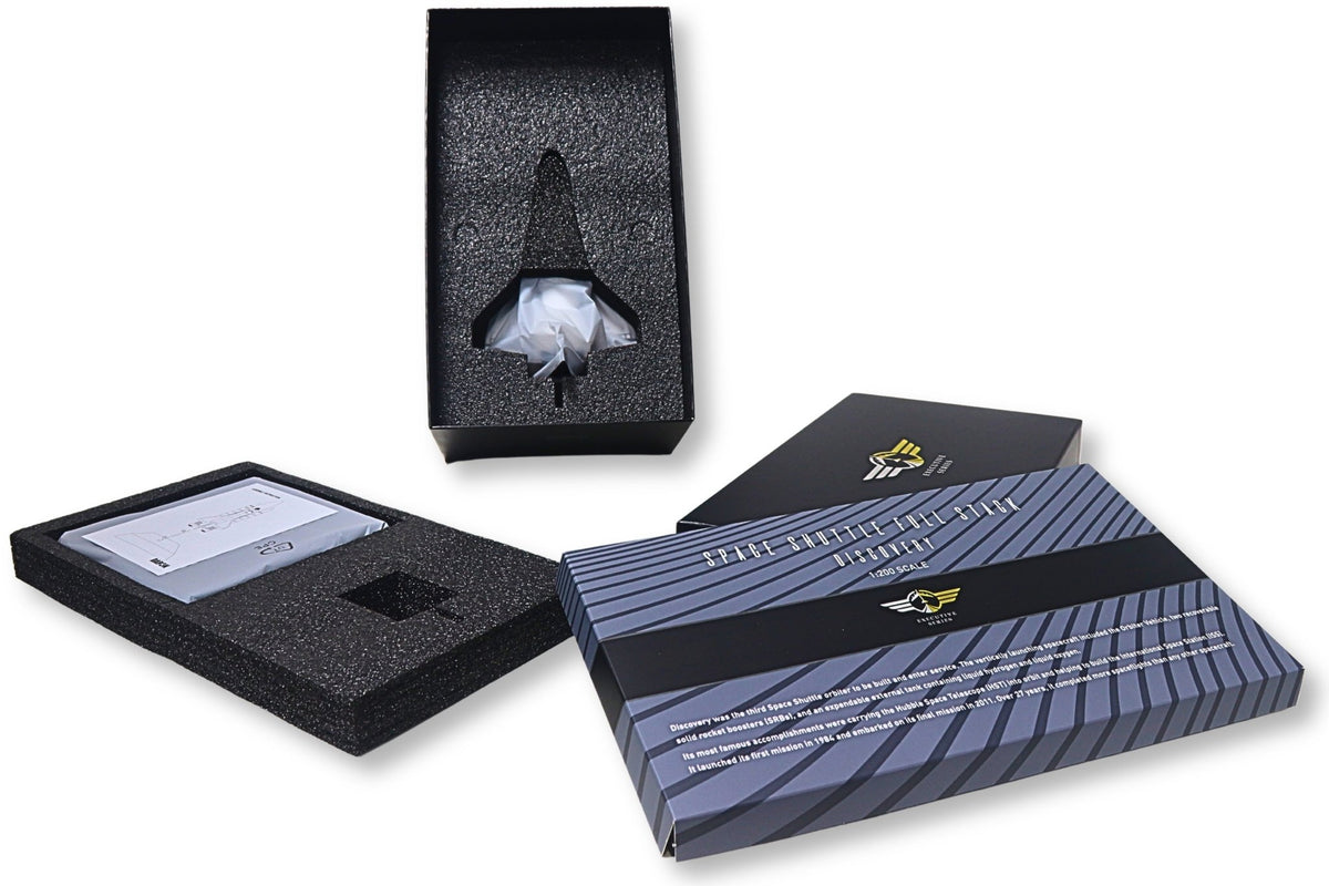 Executive Series EXE0220 1:200 NASA Space Shuttle Discovery Full Stack Configuration