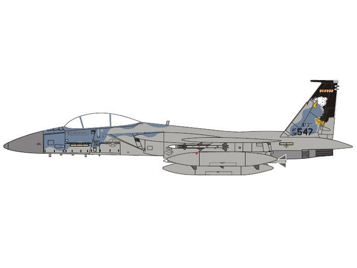 Gemini Aces GAUSA7005 1:72 F - 15C Eagle Oregon ANG 173rd FW (box has minor shelf wear)