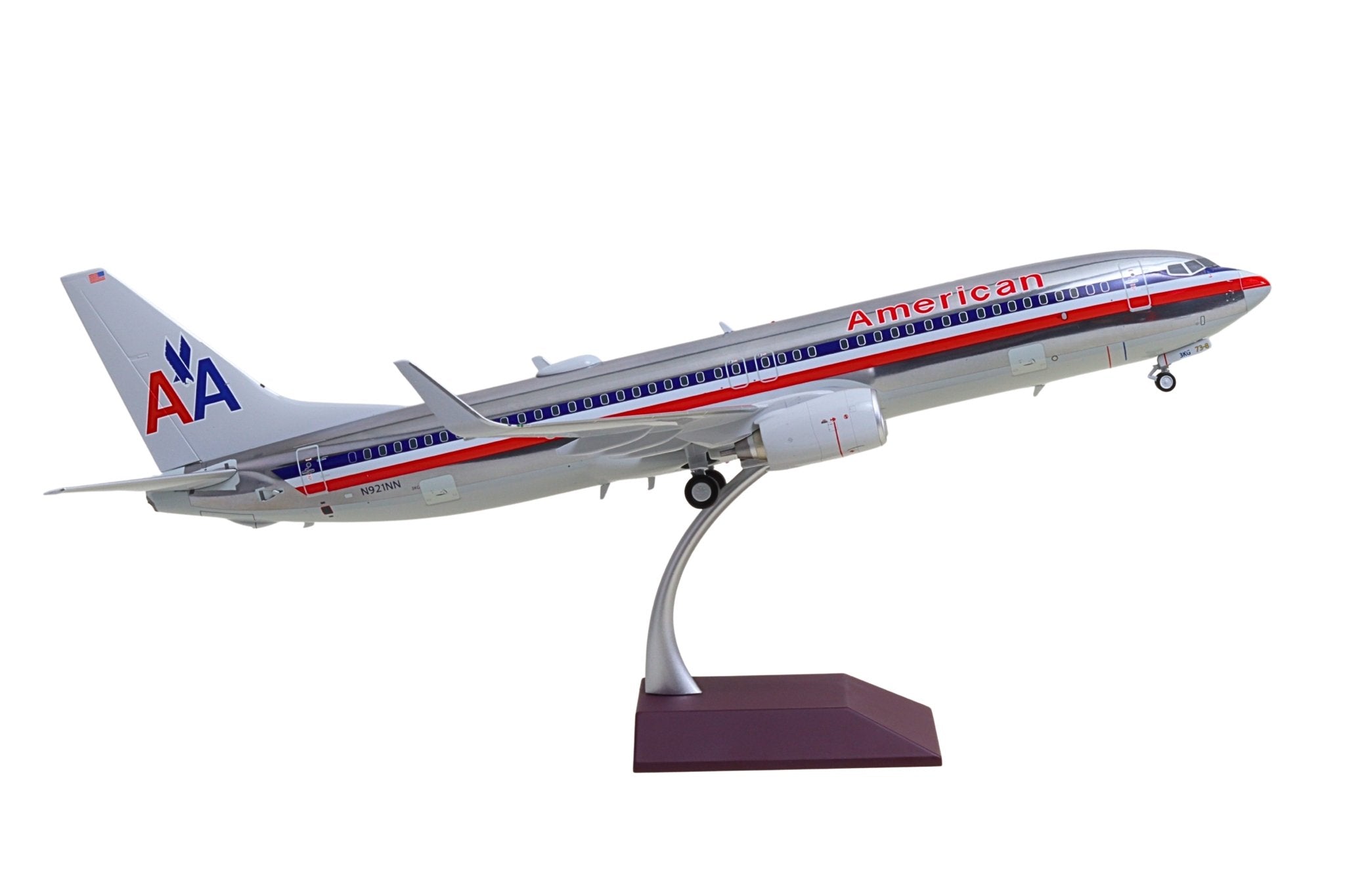 Gemini Jets G1AAL001 1:100 American Airlines B737-800W polished