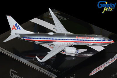 Gemini Jets G1AAL001 1:100 American Airlines B737 - 800W polished livery N921NN