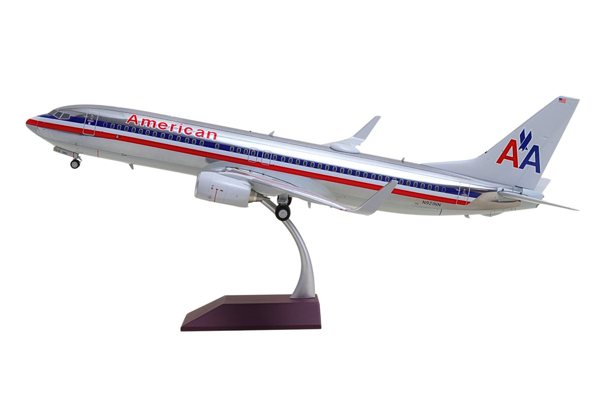 Gemini Jets G1AAL001 1:100 American Airlines B737 - 800W polished livery N921NN