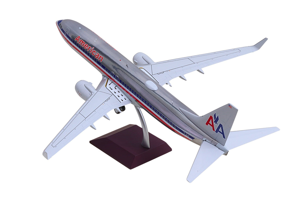 Gemini Jets G1AAL001 1:100 American Airlines B737 - 800W polished livery N921NN