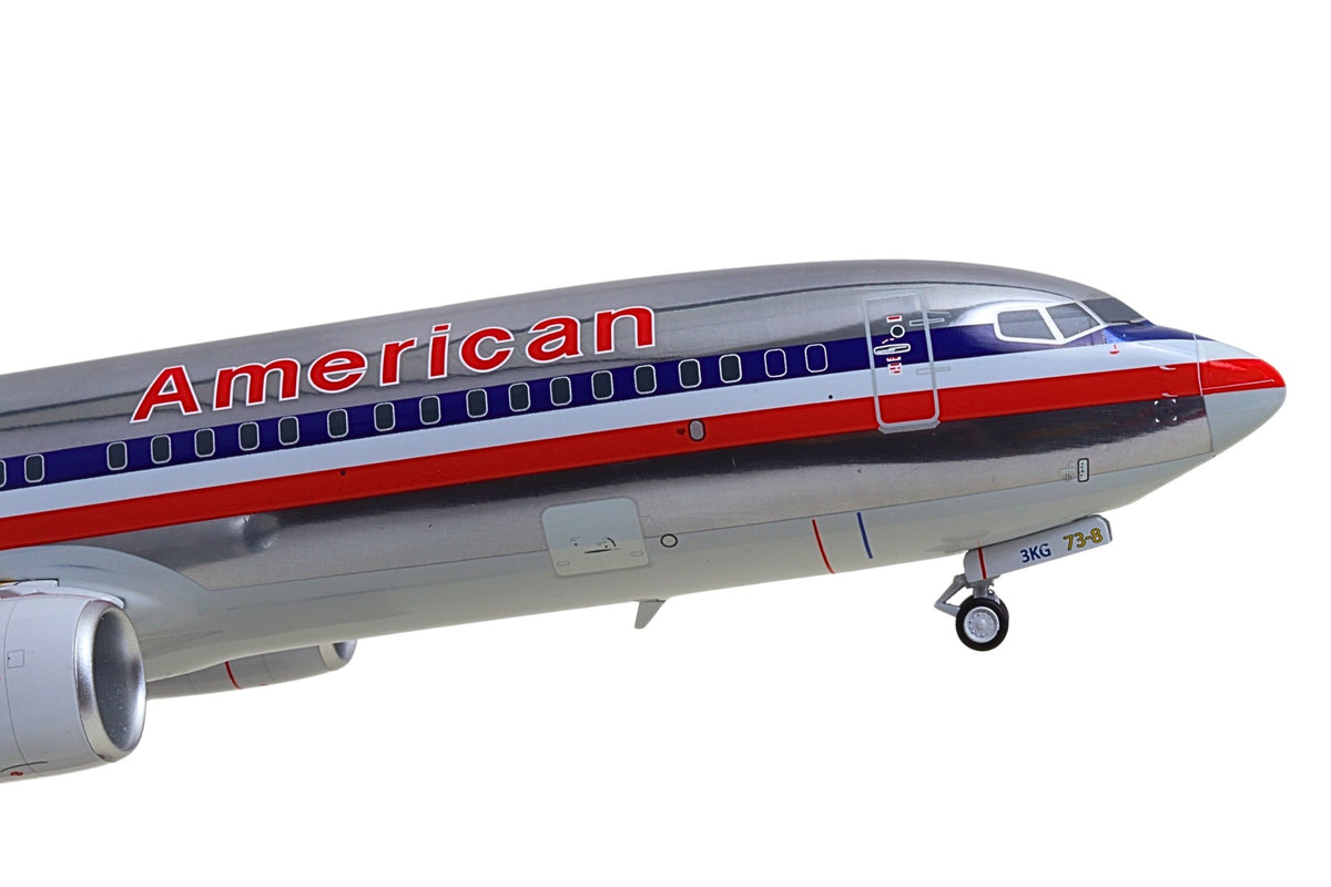 Gemini Jets G1AAL001 1:100 American Airlines B737 - 800W polished livery N921NN