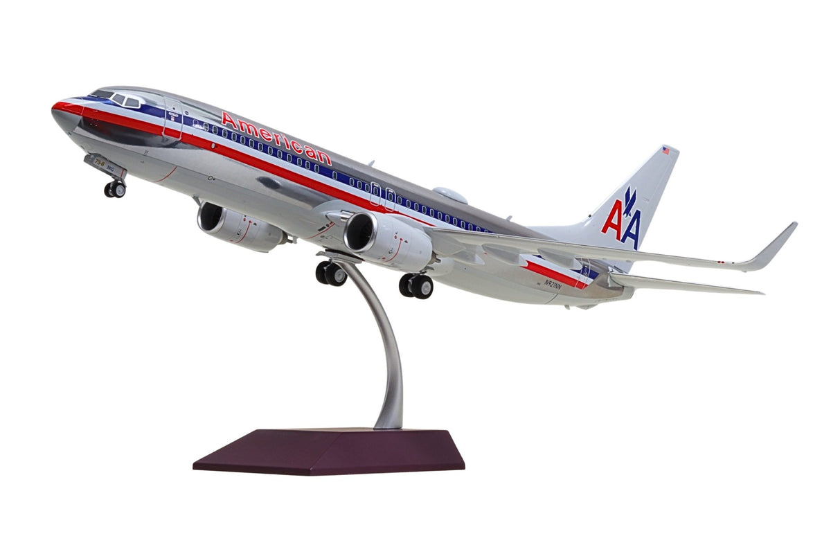 Gemini Jets G1AAL001 1:100 American Airlines B737 - 800W polished livery N921NN