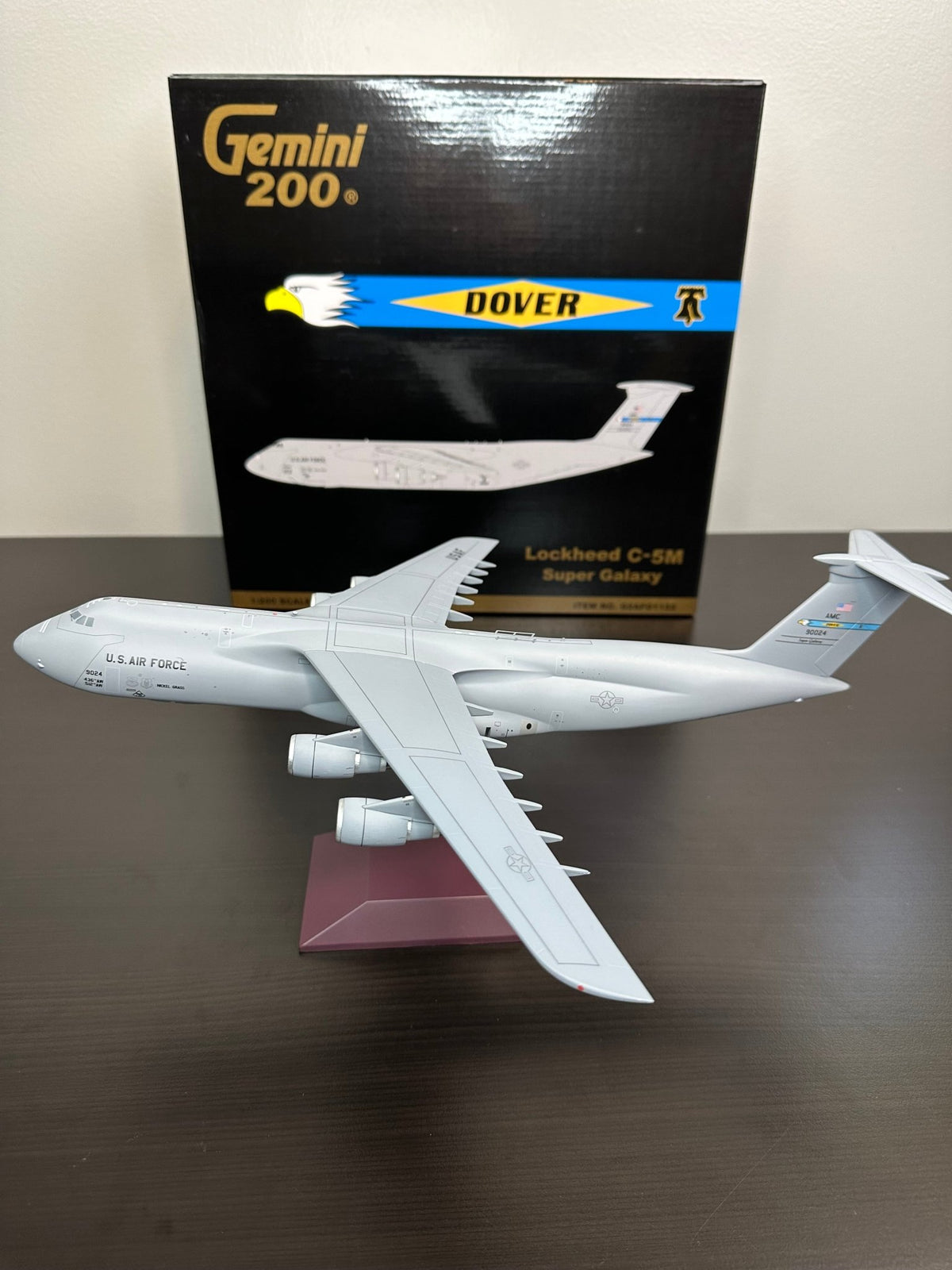 Gemini Jets G2AFO1133 1:200 USAF C - 5M Super Galaxy 69 - 0024 "Dover AFB"