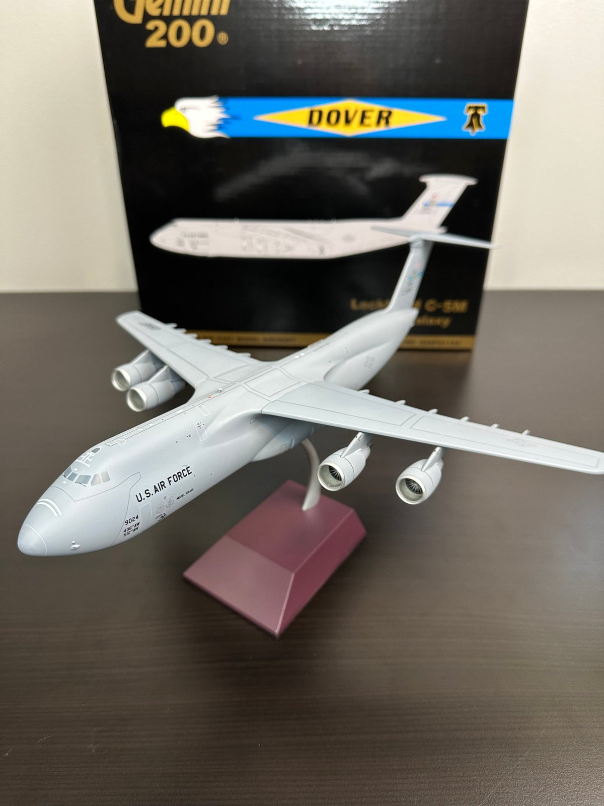 Gemini Jets G2AFO1133 1:200 USAF C - 5M Super Galaxy 69 - 0024 "Dover AFB"