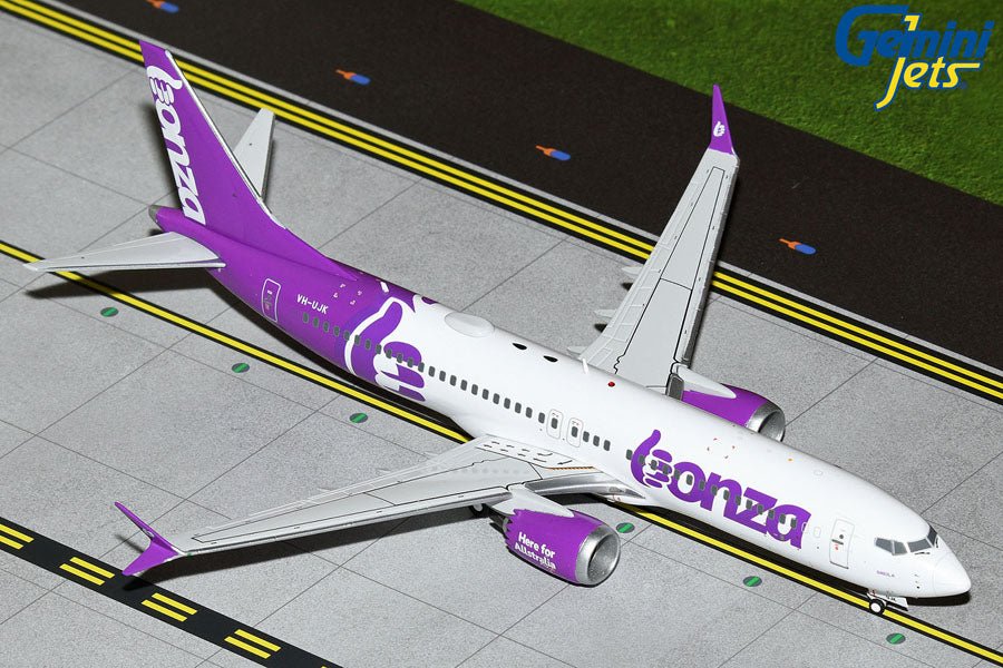 Gemini Jets G2BNZ1236 1:200 Bonza Boeing 737 MAX 8 VH - UJK