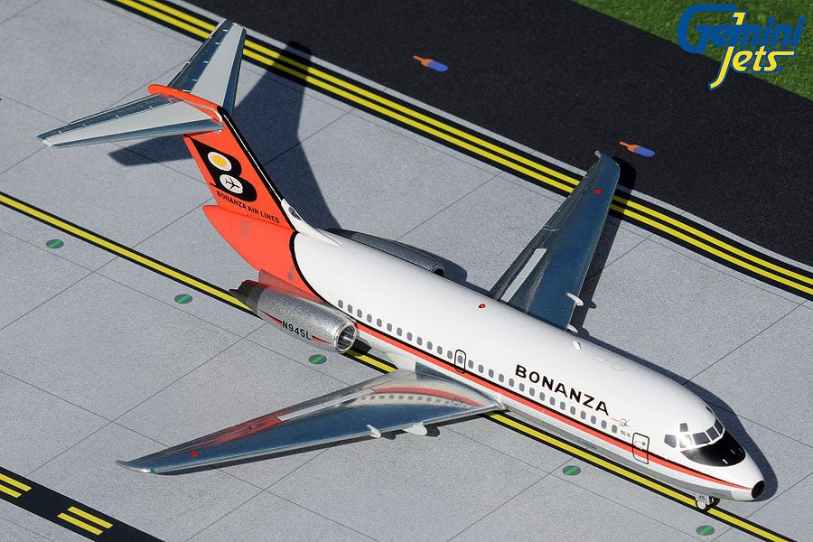 Gemini Jets G2BZA480 1:200 Bonanza Air Lines DC - 9 - 11 N945L