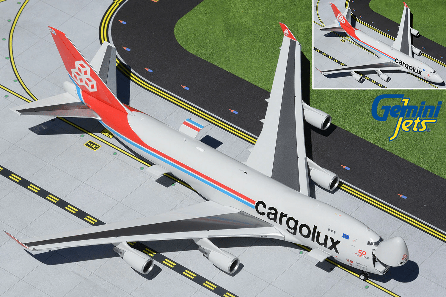 Gemini Jets G2CLX933 1:200 Cargolux B747 - 400ERF LX - LXL (Interactive Series)