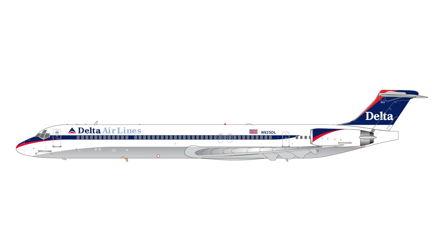Gemini Jets G2DAL962 1:200 Delta Air Lines MD - 88 N925DL (interim livery)