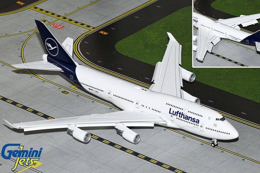 Gemini Jets G2DLH1241F 1:200 Lufthansa Boeing 747 - 400 D - ABVY (Flaps Down)
