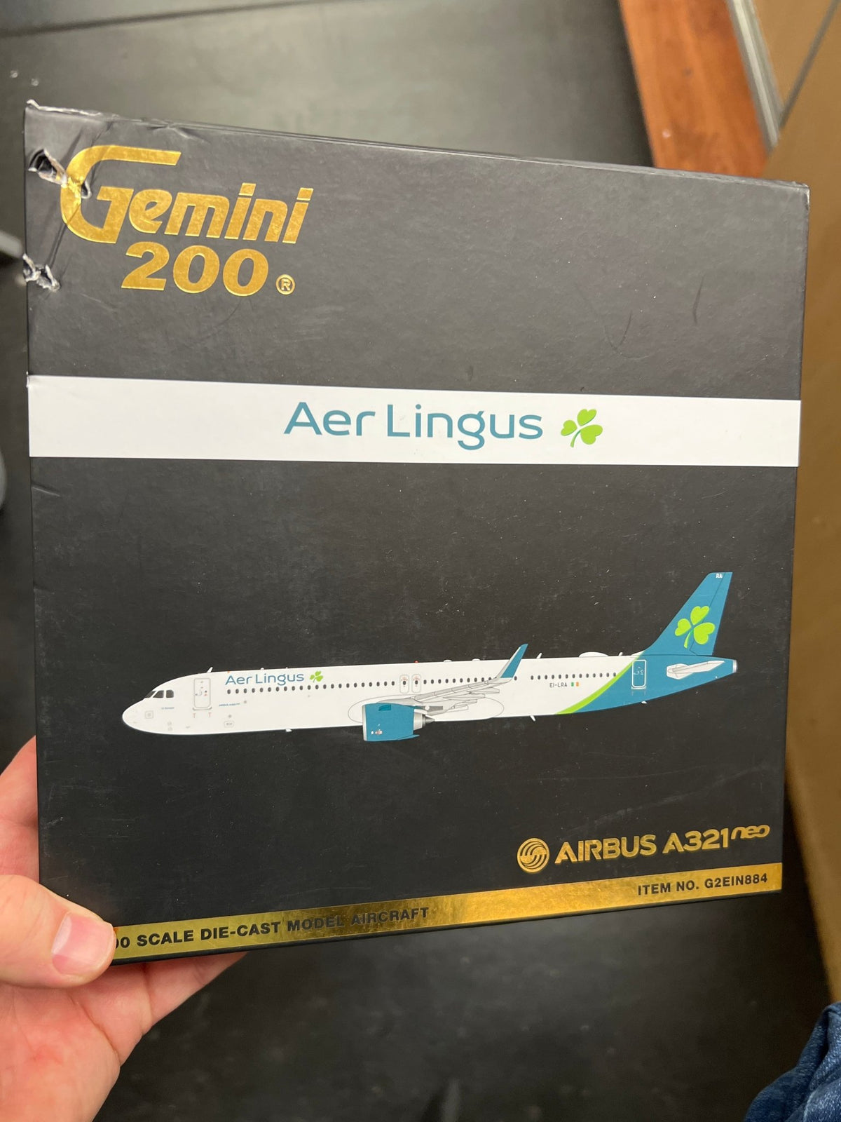 Gemini Jets G2EIN884 1:200 Aer Lingus Airbus A321neo EI - LRA