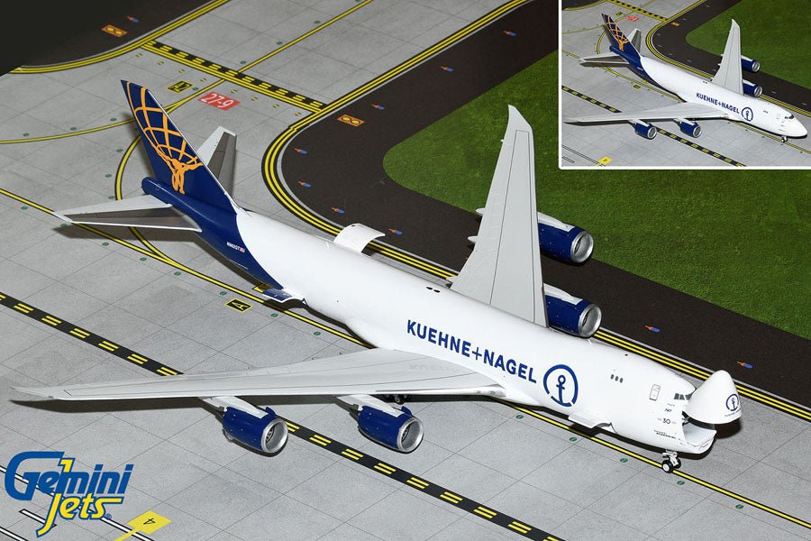 Gemini Jets G2GTI1240 1:200 Atlas Air/Kuehne+Nagel Boeing 747 - 8F N862GT (Interactive)