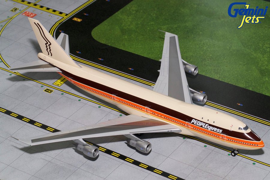 Gemini Jets G2PEX695 1:200 Peoples Express Boeing 747 - 100
