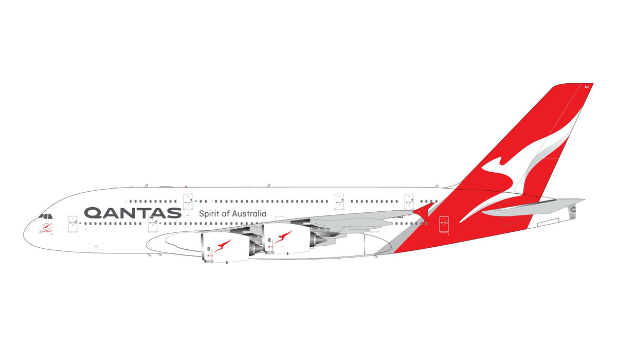 Gemini Jets G2QFA1370 1:200 Qantas Airways A380 VH - OQJ