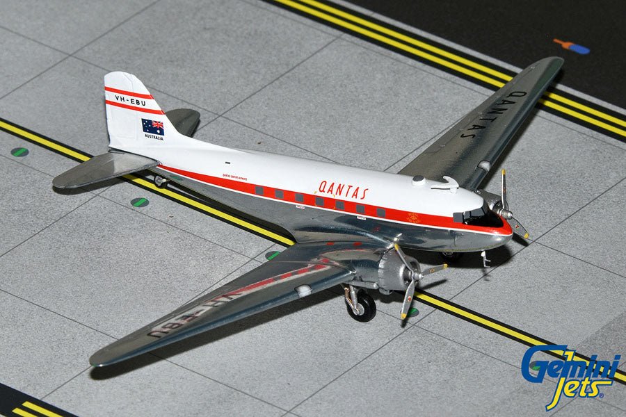 Gemini Jets G2QFA553 1:200 Qantas Airways DC - 3 VH - EBU