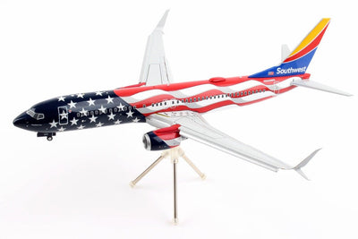 Gemini Jets G2SWA1042F 1:200 Southwest Boeing 737 - 800 Freedom One N500WR (Flaps Down)