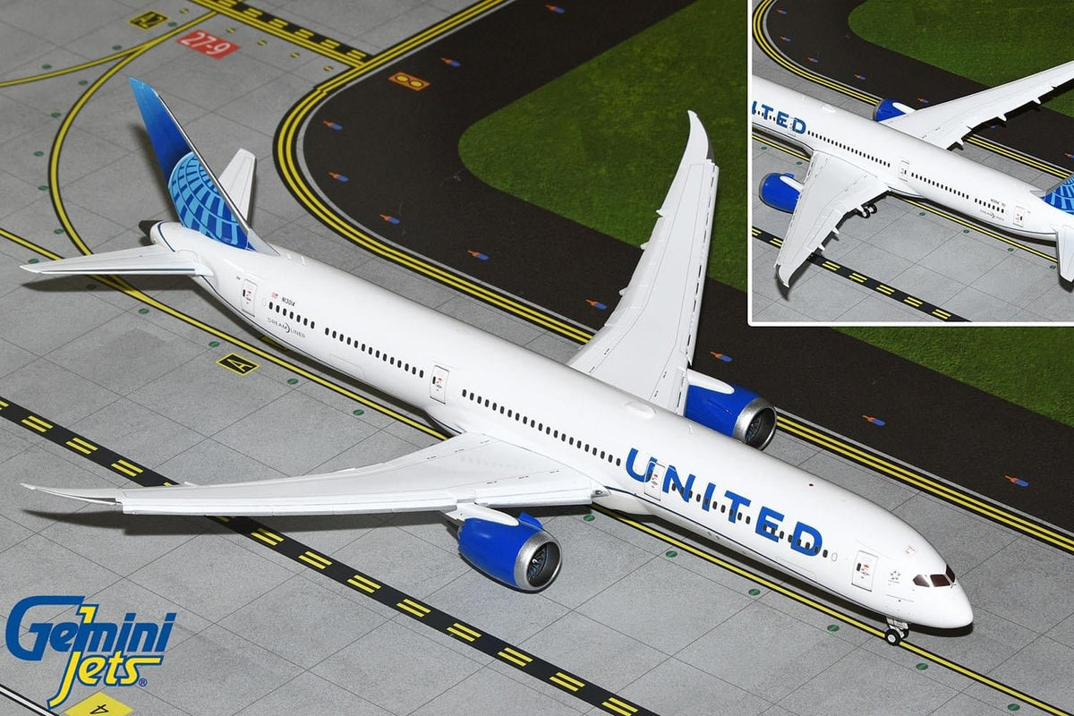 Gemini Jets G2UAL1259F 1:200 United Airlines Boeing 787 - 10 (Flaps Down)