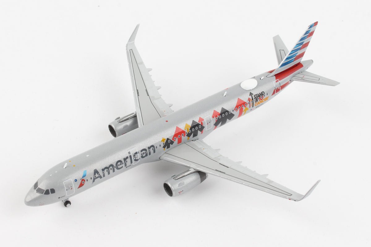 Gemini Jets GJAAL2055 1:400 American Airlines A321 N162AA "Stand Up to Cancer"