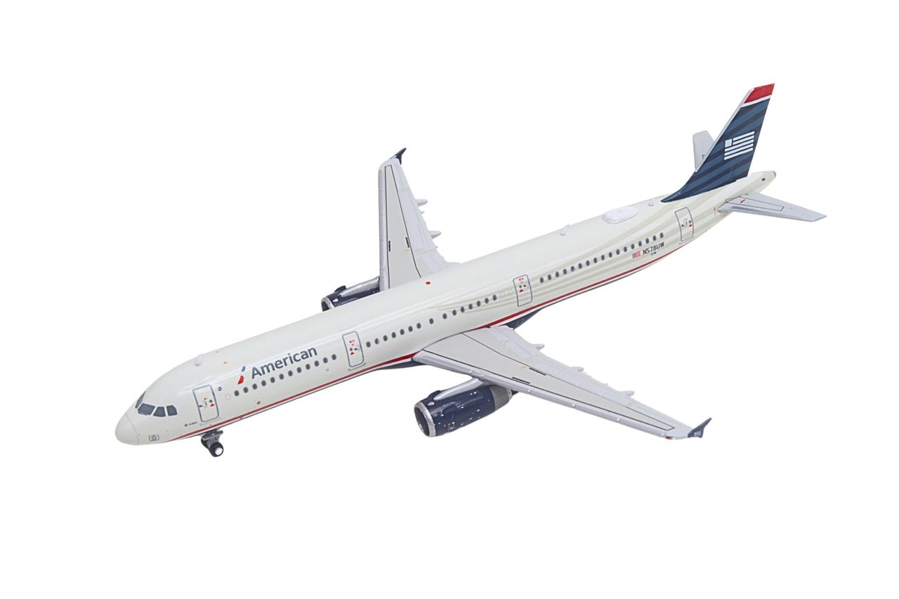 Gemini Jets GJAAL2297 1:400 American Airlines A321 - 200 N578UW “US Airways” Heritage livery