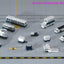 Gemini Jets GJARPTSETA 1:400 14 Piece Airport Support Equipment Set