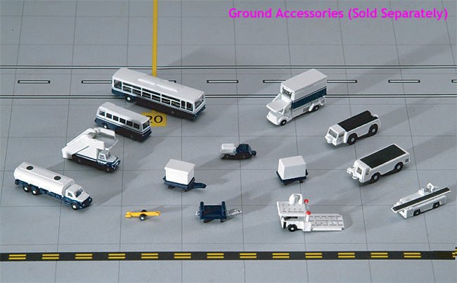 Gemini Jets GJARPTSETA 1:400 14 Piece Airport Support Equipment Set