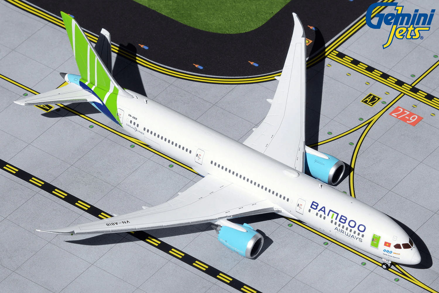Gemini Jets GJBAV1923 1:400 BAMBOO AIRWAYS B787 - 9 VN - A819