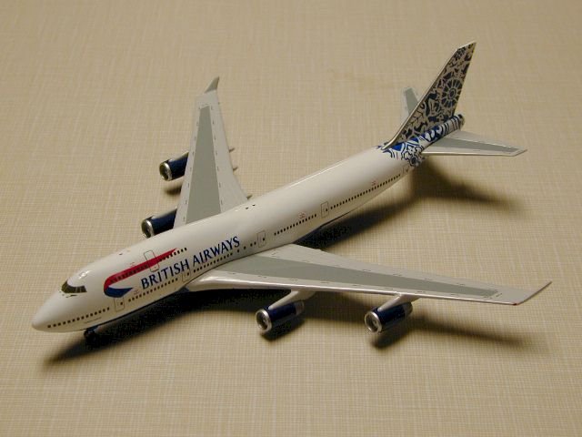 Gemini Jets GJBAW018 1:400 British Airways Boeing 747-400 G-CIVN Netherlands 'Delftblue Daybreak'
