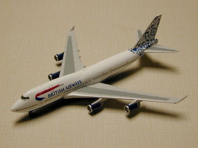 Gemini Jets GJBAW018 1:400 British Airways Boeing 747-400 G-CIVN Netherlands 'Delftblue Daybreak'