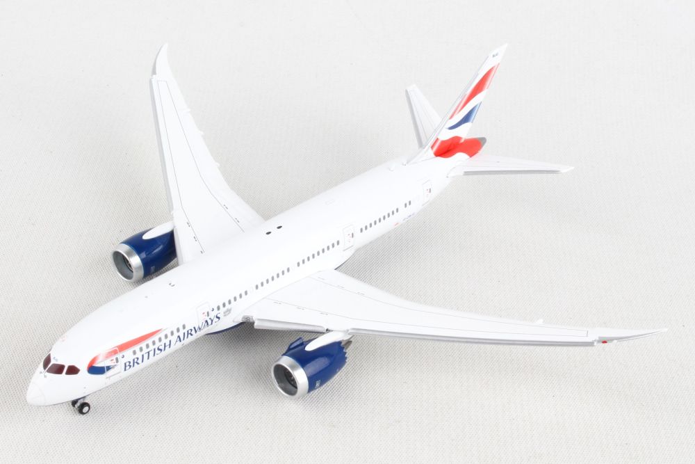 Gemini Jets GJBAW2107F 1:400 British Airways 787 - 8 G - ZBJG Flaps Down