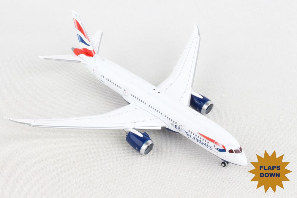 Gemini Jets GJBAW2107F 1:400 British Airways 787 - 8 G - ZBJG Flaps Down