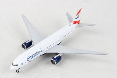Gemini Jets GJBAW2194 1:400 British Airways Boeing 777 - 200ER "Oneworld" G - YMMR