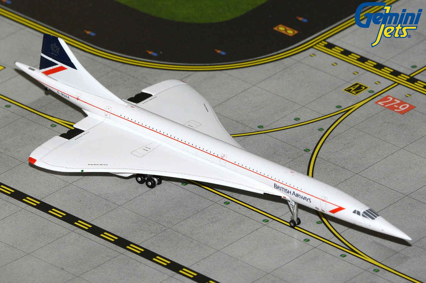 Gemini Jets GJBAW2390 1:400 British Airways Concorde