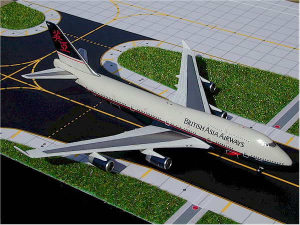 Gemini Jets GJBAW275 1:400 British Asia Airways Boeing 747-400 G-CIVA