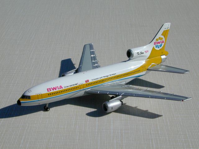 Gemini Jets GJBWA039 1:400 BWIA Lockheed L1011-500 9Y-TGN