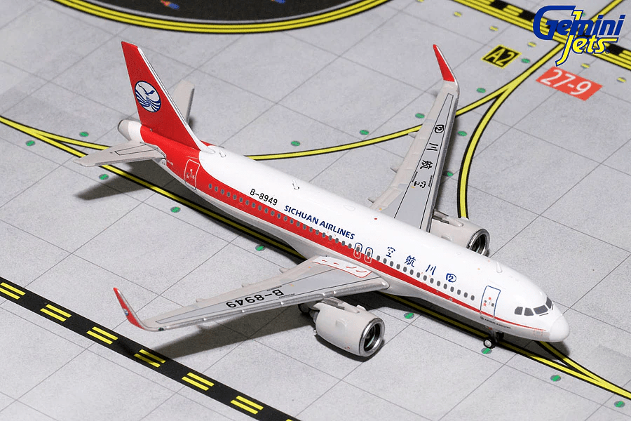 Gemini Jets GJCSC1716 1:400 Sichuan Airlines A320neo B - 8949