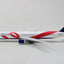 Gemini Jets GJDAL2154 1:400 Delta Boeing 767 - 400 Delta N845MH Breast Cancer Research Foundation Livery