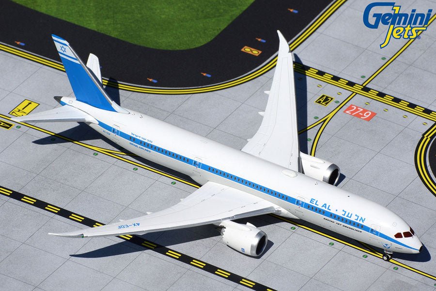 Gemini Jets GJELY893 1:400 El Al Boeing 787 - 9 4XEDF