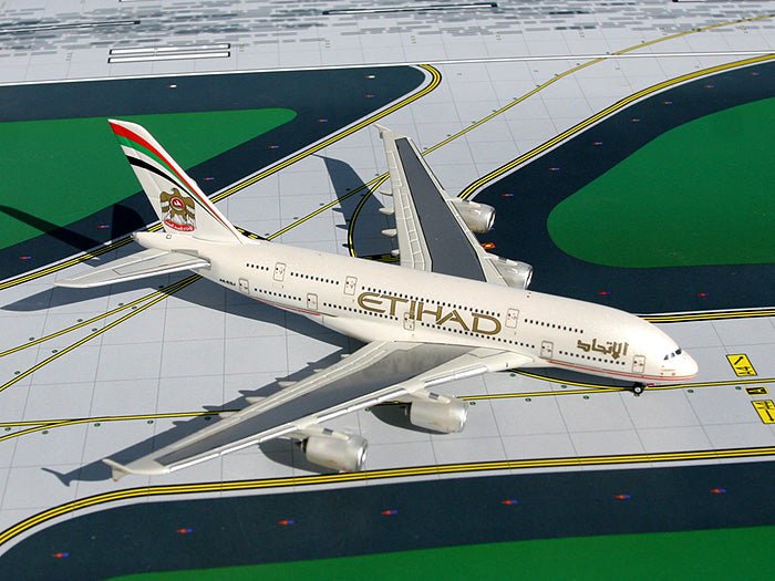 Gemini Jets GJETD684 1:400 Etihad Airbus A380 - 800 A6 - EGJ