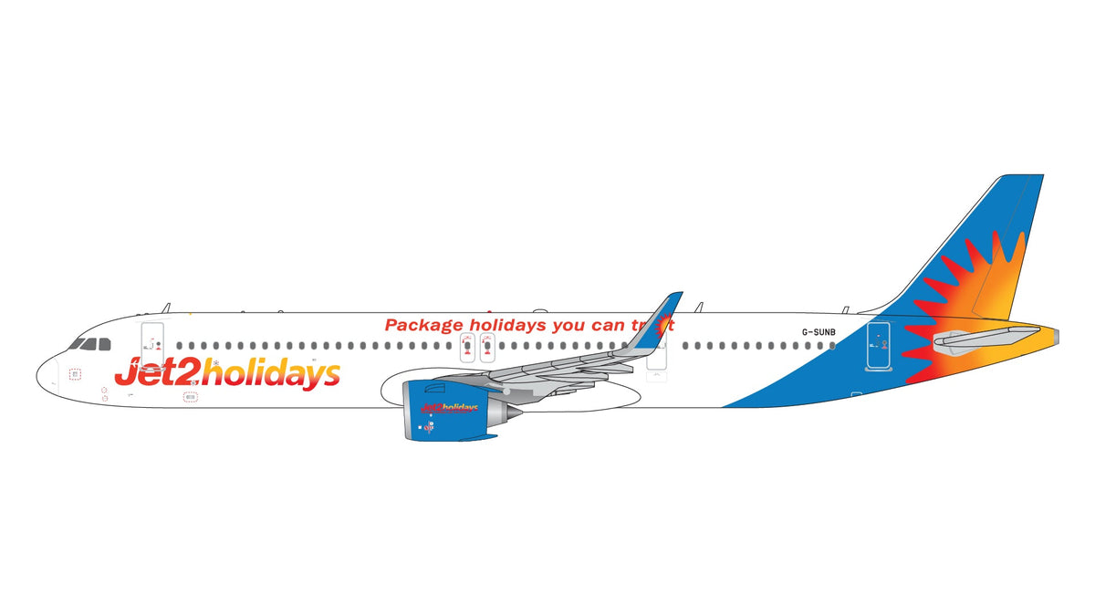 Gemini Jets GJEXS2237 1:400 Jet2Holidays Airbus A321neo G - SUNB
