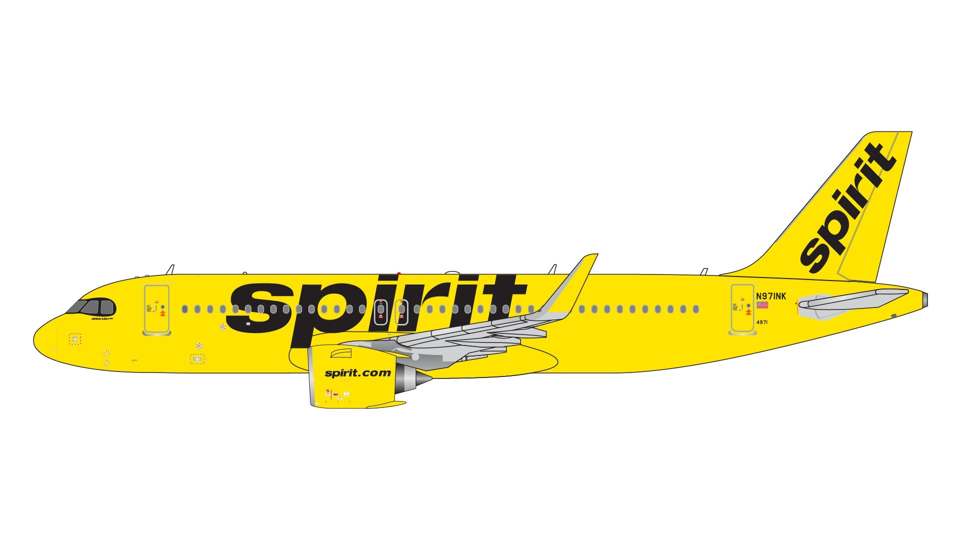 Spirit Airlines Collection – MTS Aviation Models