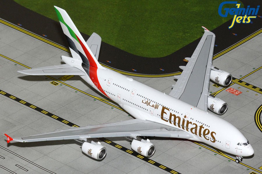 Gemini Jets GJUAE2378 1:400 Emirates Airbus A380 - 800 "New Livery" A6 - EOH