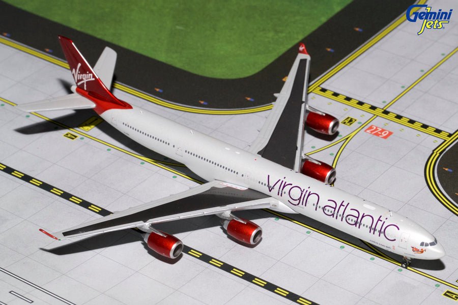 Gemini Jets GJVIR1634 1:400 Virgin Atlantic Airbus A340 - 600 G - VEIL